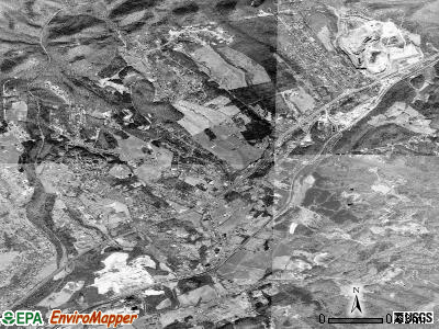 Blue Ridge satellite photo by USGS