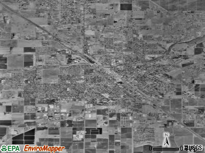 Madera satellite photo by USGS