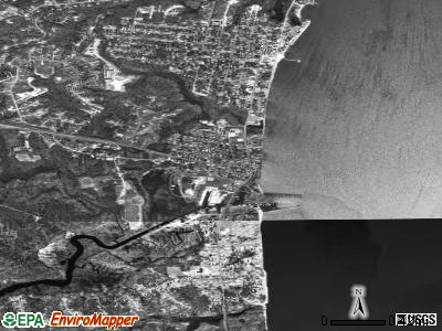 Chesapeake Beach satellite photo by USGS