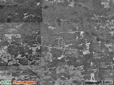 Pearl River satellite photo by USGS