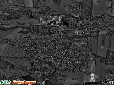 Sherrill satellite photo by USGS