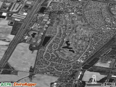 Rossmoor satellite photo by USGS