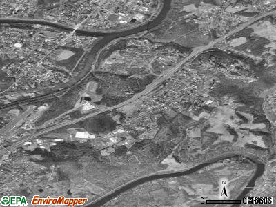 Pleasant Valley satellite photo by USGS