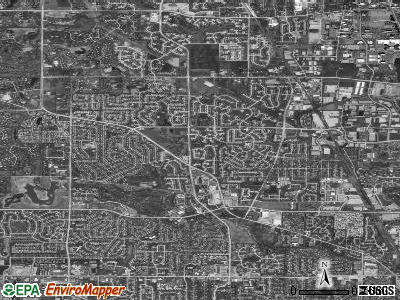 Buffalo Grove satellite photo by USGS
