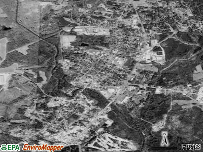 Louisburg satellite photo by USGS