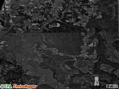 Pine Hills satellite photo by USGS