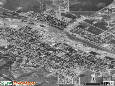 Cut Bank satellite photo by USGS