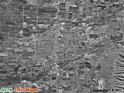 Logan satellite photo by USGS