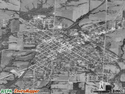 Windsor satellite photo by USGS