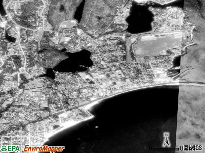 Niantic satellite photo by USGS