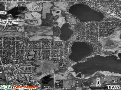 Venetian Village satellite photo by USGS