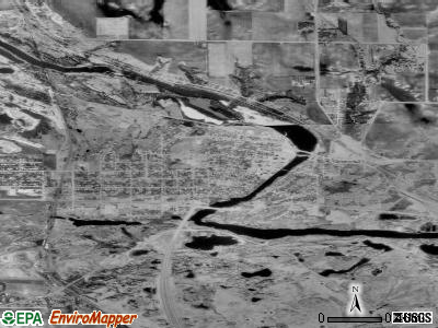 Granite Falls satellite photo by USGS