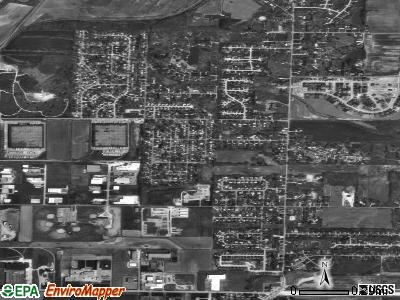 Melody Hill satellite photo by USGS