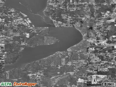 Olympia satellite photo by USGS