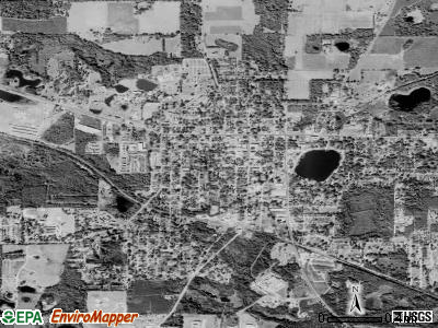 Madison satellite photo by USGS