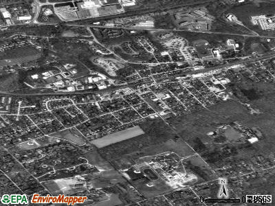 Malvern satellite photo by USGS