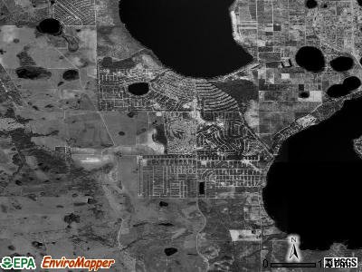 Placid Lakes satellite photo by USGS