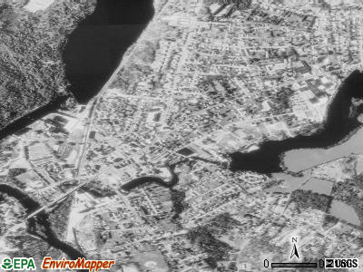 Jewett City satellite photo by USGS
