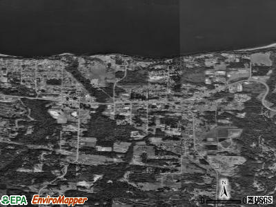 Port Angeles East satellite photo by USGS