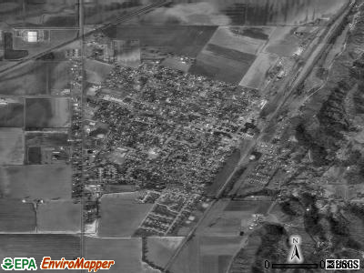 Chaffee satellite photo by USGS