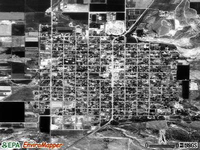 Manti satellite photo by USGS