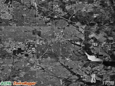 Garland satellite photo by USGS