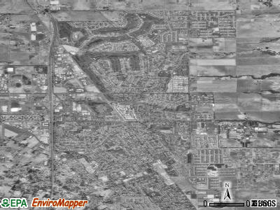 Rohnert Park satellite photo by USGS