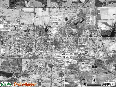 Grand Saline satellite photo by USGS