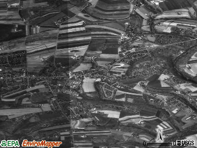 Rothsville satellite photo by USGS