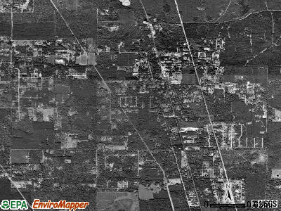 Woodville satellite photo by USGS