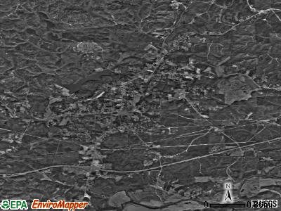 Heflin satellite photo by USGS