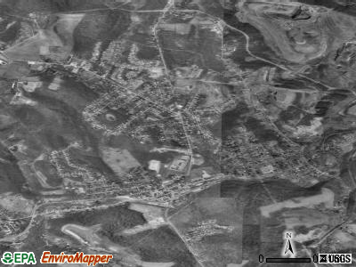 Gastonville satellite photo by USGS