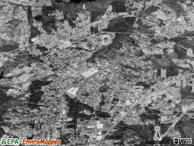 Landis satellite photo by USGS