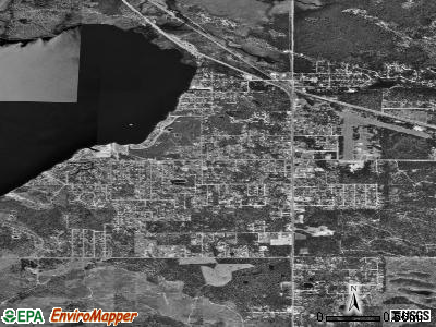St. Helen satellite photo by USGS