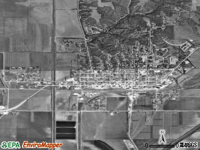 Missouri Valley satellite photo by USGS