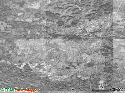 Franklin satellite photo by USGS