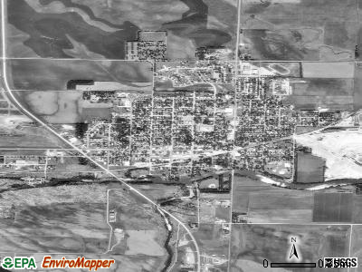 Dell Rapids satellite photo by USGS