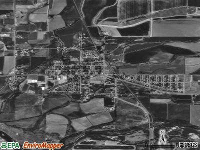 Middleton satellite photo by USGS