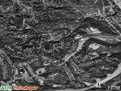 Park Hills satellite photo by USGS