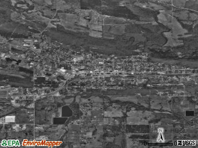 Wilburton satellite photo by USGS