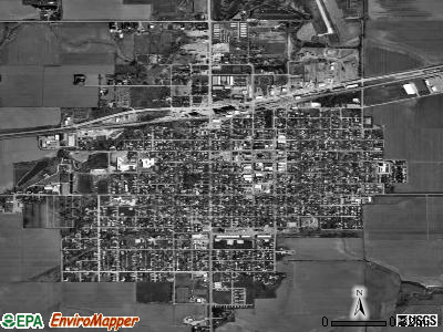 Minden satellite photo by USGS