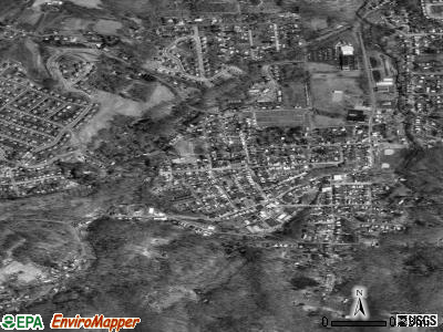 Mohnton satellite photo by USGS