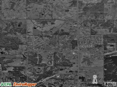 Lynchburg satellite photo by USGS