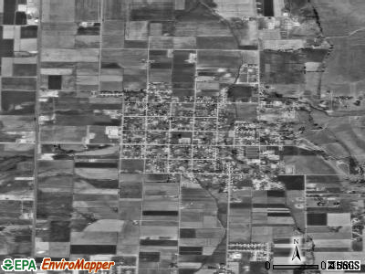 Hyde Park satellite photo by USGS