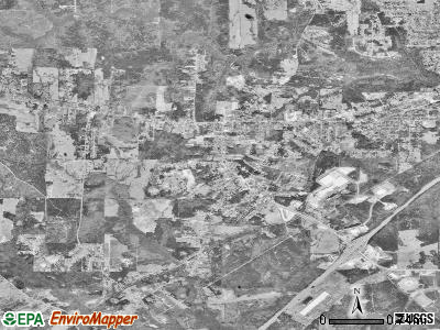 Huguley satellite photo by USGS