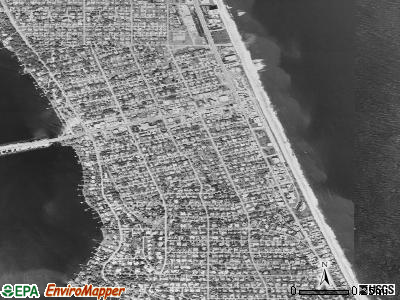 Indialantic satellite photo by USGS