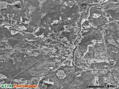 Peterborough satellite photo by USGS