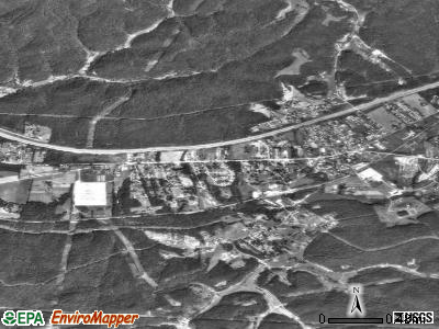 Culloden satellite photo by USGS