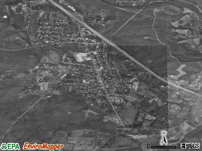 Kelseyville satellite photo by USGS