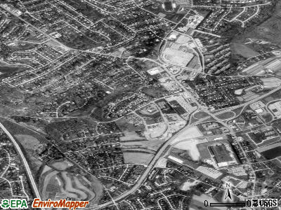 Tyler Run-Queens Gate satellite photo by USGS